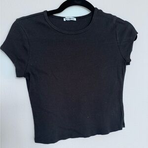 Reformation Muse Tee - Black - M
